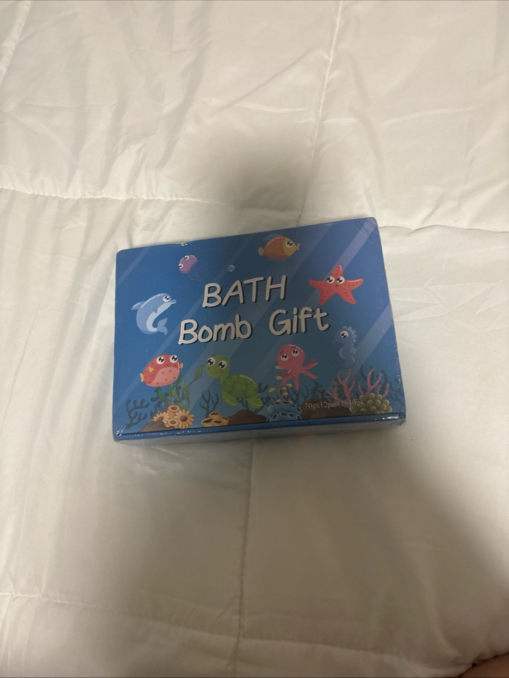 Bath Bomb Gift Set - Blue Packaging